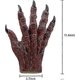 thumbnail image 2 of Halloween Latex Horrible Devil Demon Mask Gloves Scary Cosplay, 2 of 5