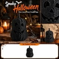 thumbnail image 4 of Yashow Elite Halloween Decorative Seagrass Pumpkin Set, Black Woven Rattan Pumpkin Ornament, Rustic Fall Tabletop Centerpiece for Home Party Shelf Mantel Decor, 4 of 14