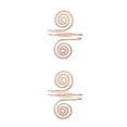 thumbnail image 3 of Brazalete de Metal Minnieouse estilo Punk Oro rosa 2Conjunto, 3 of 6