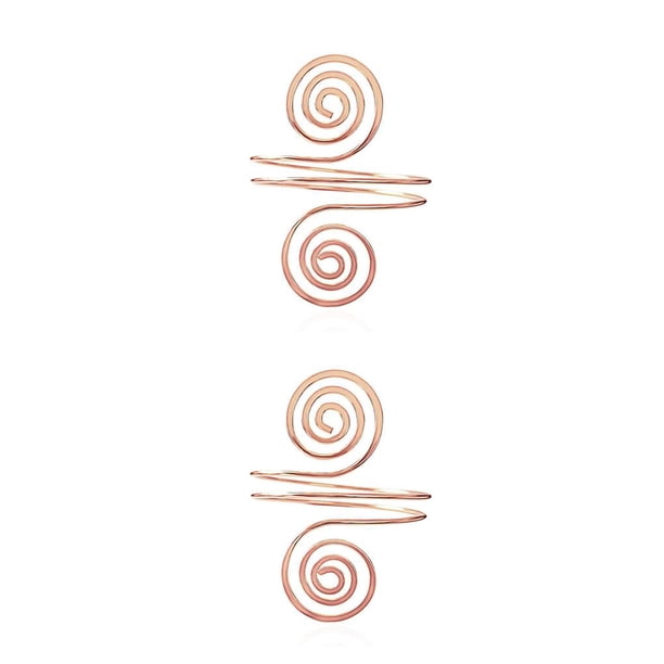 Sonducket Brazalete para el brazo, joyería, adorno para el cuerpo, brazalete para niñas, decoración de ropa, oro rosa Oro rosa 2Conjunto