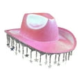 thumbnail image 4 of Western Cowboy Hat Party Carnival Rhinestone Tassel Lightweight Cloth for Spring Autumn Performance, 4 of 9