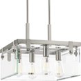 thumbnail image 1 of Progress P350090-009 Glayse 4-Light Chandelier 16.75" Semi Flush Ceiling Light, 1 of 1