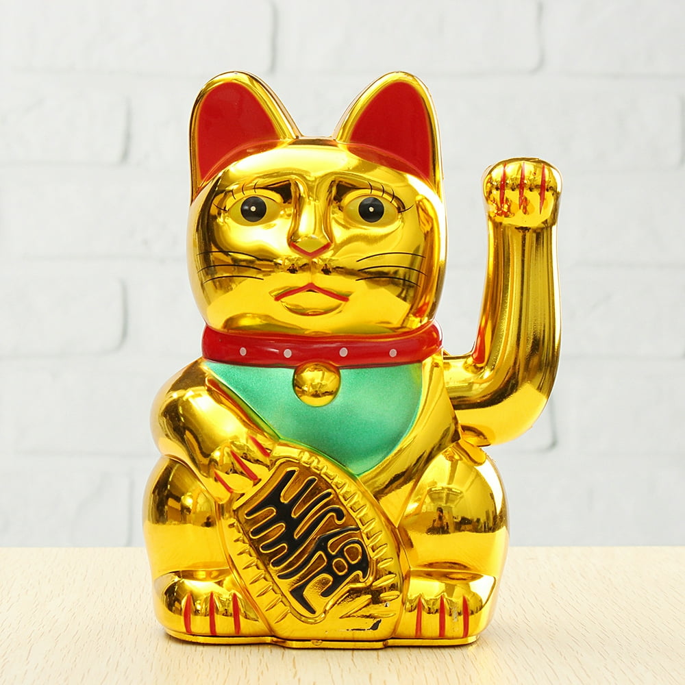Monkey King Gold Feng  Shui  Lucky  Cats  Lucky  Beckoning  