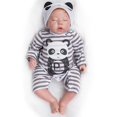 thumbnail image 2 of 20 Pulgadas Reborn Doll Newborn Bebé Muñeca Muñeca Niños Regalo De Navidad Juguete Sunnimix Muñeca plena de silicona renacida, 2 of 8
