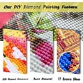 thumbnail image 4 of Diamond Painting Kits for Adults, Food 5D Diamond Art Painting by Numbers Kits,DIY Diamond Art Kits,Full Round Drill Diamond Painting Kit for Adults for Home Wall Decor,16" x 20" (Without Frame), 4 of 6