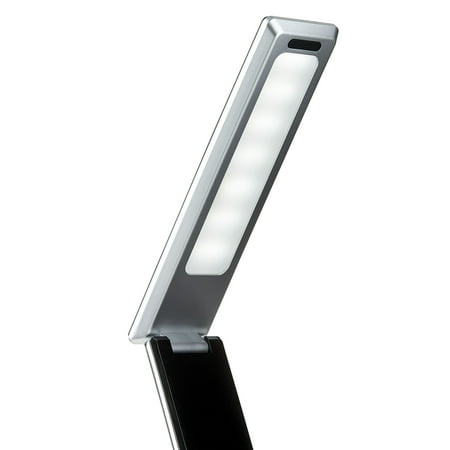 Mainstays 10.9' 5-in-1 LED Dimmable Wireless Charging Foldable Hinge Desk Lamp