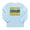 Sky Blue, variant on CafePress - Stand With Ukraine Long Sleeve Infant T Shirt - Long Sleeve Infant T-Shirt