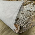 thumbnail image 5 of Ambesonne Nature Place Mats Set of 4, Swimming Swans in River, Standard Size, Multicolor, 5 of 6
