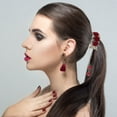 thumbnail image 4 of WHAMVOX Ponytail Holder Con De Borlas Y Ideal Para Y Fino Con Estilo, 4 of 8