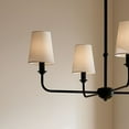 thumbnail image 2 of 52520BK Kichler Lighting Pallas - 4 Light Chandelier In Traditional Style-13.75 Inches Tall and 25 Inches Wide-Black Finish, 2 of 9