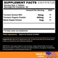 thumbnail image 2 of Angry Supplements Ultra Pure Turmeric Curcumin 95% Curcuminoids All-Natural Capsules (60 Count), 2 of 4
