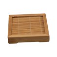 thumbnail image 2 of Taza de Té de de Bambú, Posavasos, Taza de Cocina, Soporte para Cuenco, , S perfecl Bamboo Teacup Mat Coaster, 2 of 7