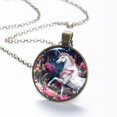 thumbnail image 6 of Unicorn Necklace Personalized Custom Photo Round Pendant Adjustable Stainless Steel Necklaces with Gift Box for Men Women Mothers Valentine's Jewelry Gift, 6 of 6
