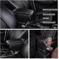 thumbnail image 3 of Fantastic Double Layer Armrest Box For Suzuki Jimny 2019-2023 Center Console Storage Box With Cup Holder Armrest Accessories Black, 3 of 5
