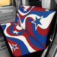 thumbnail image 2 of Psesaysky 4th of July Car Back Seat Covers for Auto Interior Automotive, Retro Patriotic Star 2 Pack Car Rear Seat Protectors Protects Against Dirt Easy to Install, 2 of 4