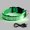 Green, variant on Gustave Light Up Dog Collar USB Rechargeable LED Pet Collars Adjustable Leopard Glow in the Dark Puppy Collar Lights for Small Medium Large Dogs Night Safety Walking "White, M"