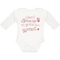 thumbnail image 3 of Inktastic Gymnast Future Girls Long Sleeve Baby Bodysuit, 3 of 5
