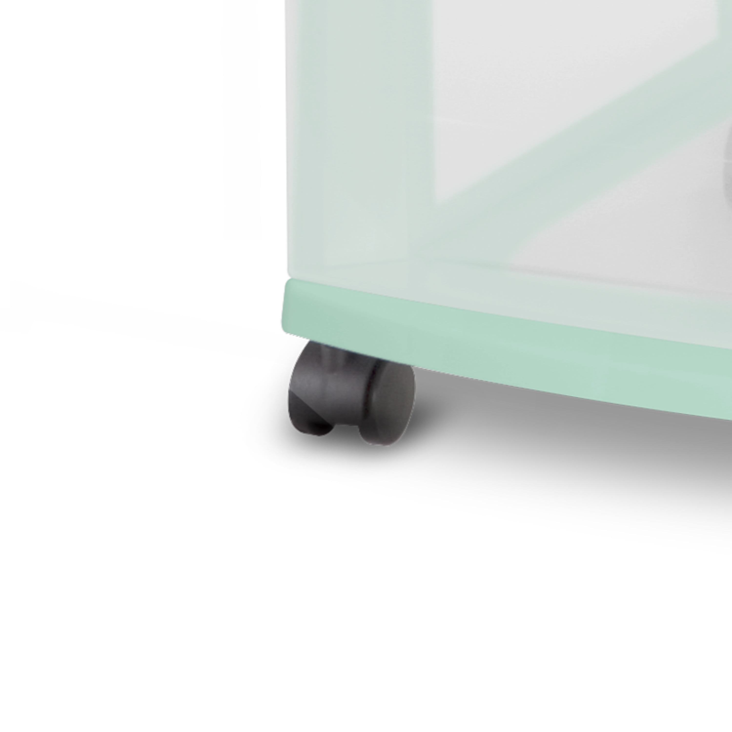 Sterilite Plastic 3 Drawer Cart Classic Mint