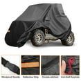 thumbnail image 4 of Unique Bargains Housse UTV pour Polaris RZR XP 1000 Sport Imperméable Protection Côte à Côte 210D-PU Noir, 4 of 5