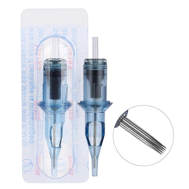 10pcs/set Disposable Makeup Tattoo Sterile Cartridge Needles RL/RM/M1/RS For Tattooing 7 RS