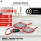 thumbnail image 3 of Bogner Set De 3 Sartenes De Acero Inoxidable Con Recubrimiento Antiadherente BFPR06, 3 of 9