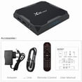 thumbnail image 1 of X96 Max Plus Smart TV Box, Android 1000, Amlogic S905x3, Quad Core, 4GB RAM, 32GB ROM, 8K Media Player, 9.0M, with, 1 of 4