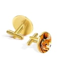 thumbnail image 3 of Basketball Men's Cufflinks Set, Stainless Steel Shirt Cufflink Set, Suitable for Formal Attire, Ideal for Weddings and Business Meetings, 3 of 6