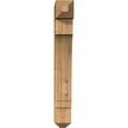 thumbnail image 2 of Ekena Millwork 3 1/2"W x 14"D x 26"H Imperial Craftsman Smooth Bracket, Western Red Cedar, 2 of 4