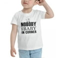 thumbnail image 3 of Nobody Puts in Corner Cute Toddler T Shirts for Boys Girls (White, 3T), 3 of 5