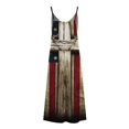 thumbnail image 5 of SMihono Été Boho Maxi Robe pour les Femmes Plus Size Femmes Jour de l'Indépendance Imprimée Sangle Longue Robe Plage Balance Robe, 5 of 5