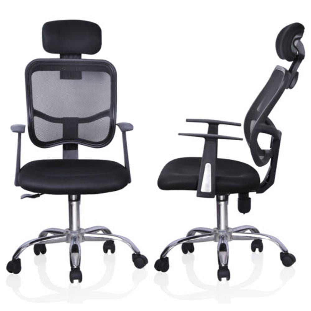 Ktaxon Mesh Back Modern Home Office Chair Tilt Swivel High Back