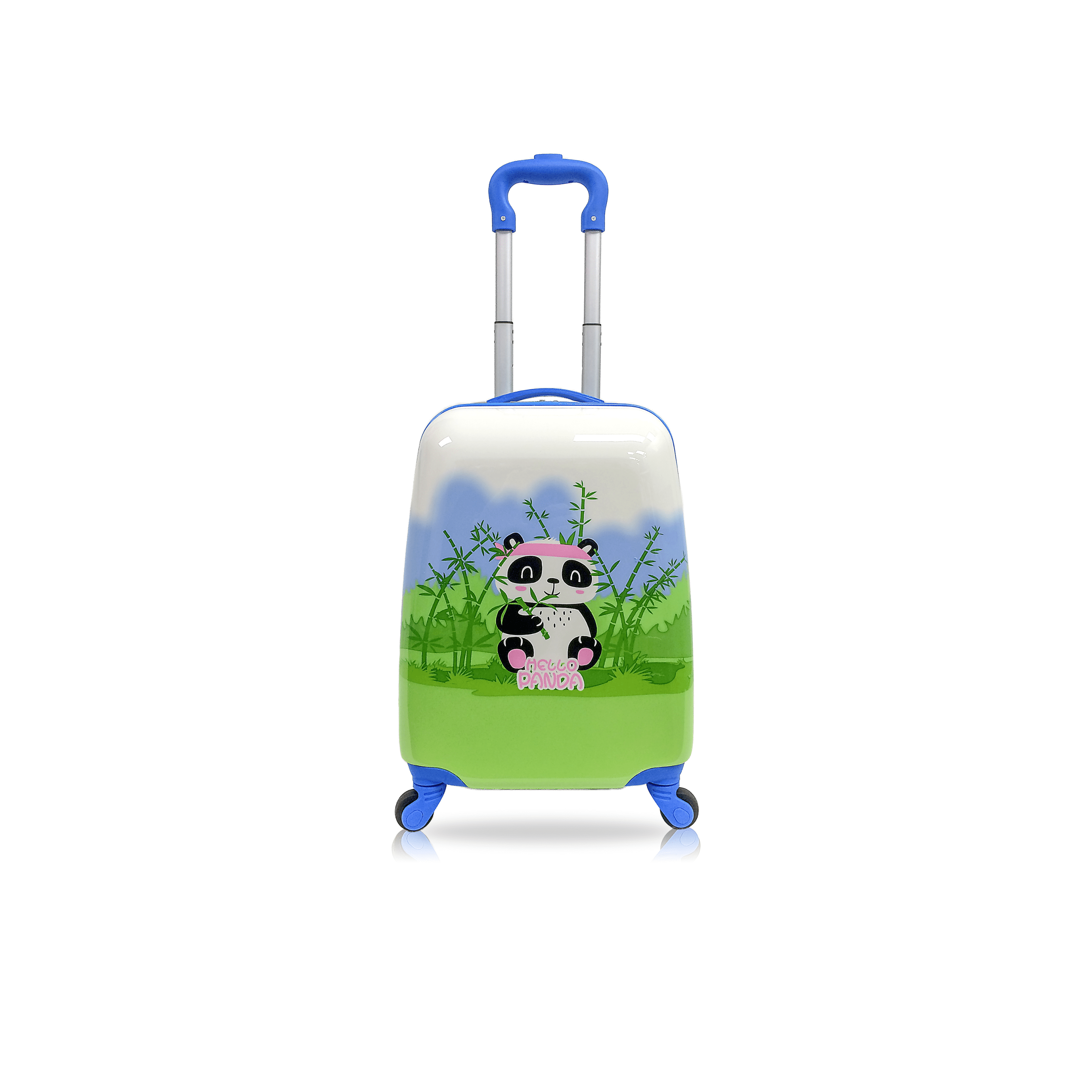 Tucci Lucky Panda Hardside Kids 18 Suitcase For Kids Cute Lightweight