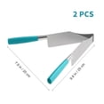 thumbnail image 4 of EeaseCA 2Pcs Cake Slicer Cutter Stainless Steel Cutter Lifter Tool for Serving Pies Pastries Desserts Breads, 4 of 8