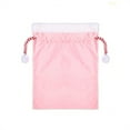 thumbnail image 6 of 2 Pieces Christmas Velvet Santa Bags with Drawstring in 2 Size Large Christmas Bags Santa Gift Sacks for Xmas Playing Present Toy(Pink), 6 of 6