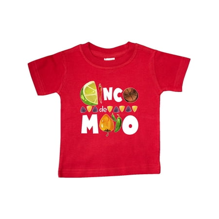 

Inktastic Cinco De Mayo Mexican Cooking Gift Baby Boy or Baby Girl T-Shirt