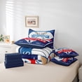 thumbnail image 6 of Castle Fairy Teens Baseball Gamer Twin Bedding Sets,Sport Bedding Comforter Set, 6 of 8