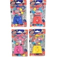 Colorful 4" GUMBALL Dispenser Machine Keychains with Original Gumballs