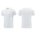 thumbnail image 4 of EWASWON Men's Basic Crew Neck T-Shirts Pack - Soft Everyday Casual Short Sleeve Tees,White,Size 3XL, 4 of 4
