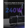 thumbnail image 2 of Adaptador USB C a USB C XAOSUN, ángulo recto de 90 grados, 240 W, 2 of 8