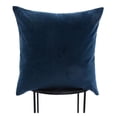 thumbnail image 3 of Renwil Lapis 20x20" Square Modern Fabric Decorative Pillow in Navy Blue, 3 of 3