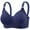 Blue, variant on Ahuyic Summer Womens Bras,Plus Size Bras for Women,Women's Plus Size Without Steel Rims Comfortable And Breathable Gathering Underwear Non-magnetic Thin Cup Bra