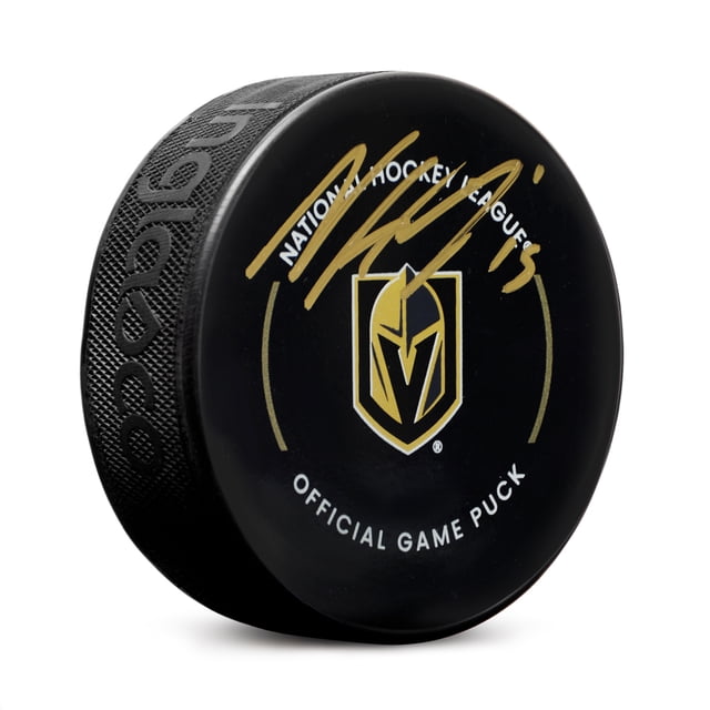Noah Hanifin Rondelle Officielle de Match des Vegas Golden Knights Signée