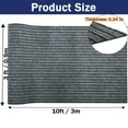 thumbnail image 2 of Petoto 10 x 3 ft Commercial Carpet, Non-Slip Hallway Runner Rug, Indoor Outdoor Stripe Entrance Door Mat, 2 of 11