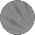 thumbnail image 1 of Ahgly Company Machine Washable Indoor Square Transitional Dark Gray Area Rugs, 3' Square, 1 of 7