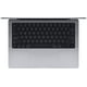 thumbnail image 3 of Computadora portátil Apple MacBook Pro de 14" usada (M1 Pro, CPU de 8 núcleos, GPU de 14 núcleos, 16 GB de RAM) (2021, SSD de 512 GB, gris espacial) (MKGP3LL/A) Paquete con bolsa gris, 3 of 8