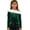 Green, variant on Posijego Girls Velvet Tops Cold Shoulder Long Sleeve Blouse for Girls Velour Shirts Little Girls Clothes