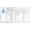 thumbnail image 3 of HAWEE Filles Princesse Cendrillon Costume Bleu Fleur Papillon Tulle Robes pour l'Halloween, 3 of 7