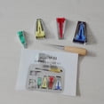 thumbnail image 4 of Prensatelas de Encuadernación de Pasadores de Punzón para Cinta Diagonal Herramienta de Coser para Acolchar con Estuche Hugo Fabricante de cinta al bies, 4 of 8
