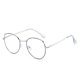 thumbnail image 4 of Gafas de miopía con forma de oreja de gato y espejo plano antiluz azul para mujer, estilo niña, bonitas gafas de miopía con forma de ojo de gato y espejo terminado, 4 of 4