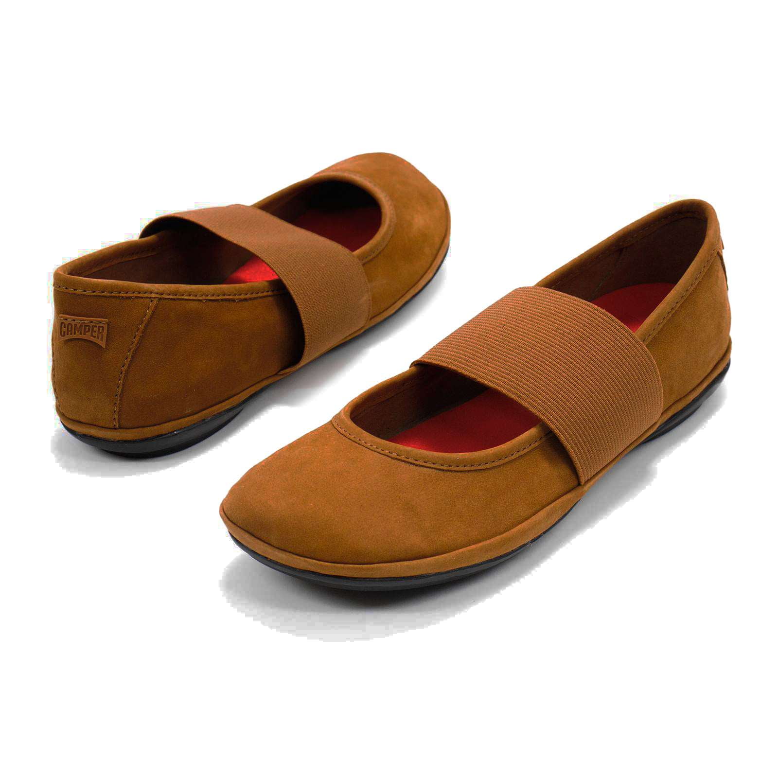 ◆CAMPER◆ Right Nina K201707003 Camper Women's Right Nina Flats, Brown,12 M US - Walmart.com